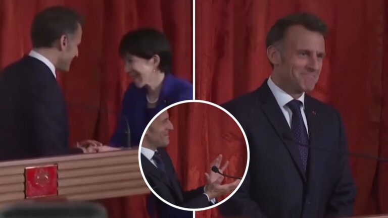 Primera ministra de Japón cerró reunión bilateral lanzándole un “Kamehameha” a Emmanuel Macron: Así respondió el presidente