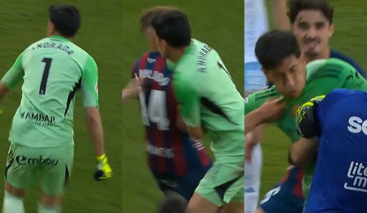 Puñetazo a la cara: Arquero argentino agrede brutalmente a rival y desata un escándalo en España