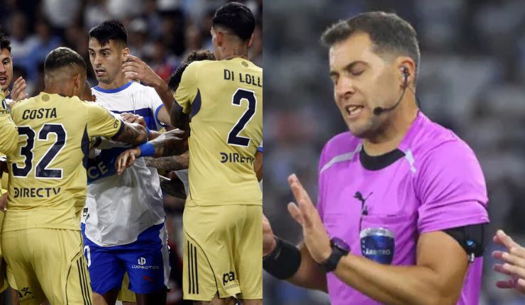 Planchazo a la canilla: El argumento que dio el árbitro para no expulsar a jugador de Boca ante la UC
