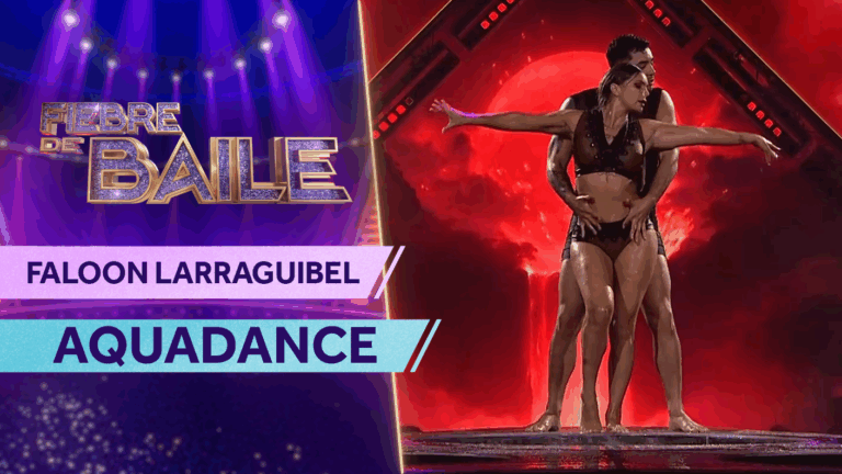 Drama e intensidad en el aquadance: Faloon Larraguibel se la jugó con una impresionante coreografía