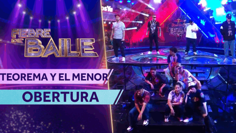 ¡Obertura al estilo freestyle! Teorema y El Menor sacaron sus mejores rimas en Fiebre de Baile