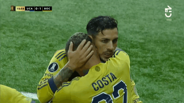 Zapatazo abajo y a cobrar: Leandro Paredes abrió la cuenta para Boca ante la UC por la Libertadores