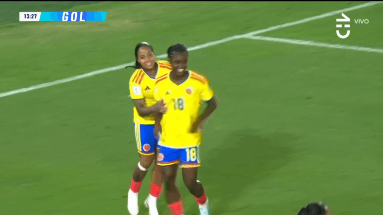 Gran jugada personal: Linda Caicedo abrió la cuenta para Colombia ante Chile en Liga de Naciones Femenina