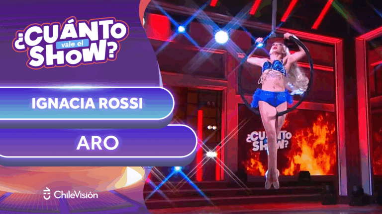 Un poco de aro, ¡otro poco de circo! Esta participante impactó con una desafiante performance
