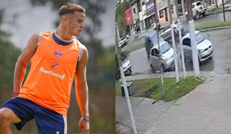 Futbolista protagonizó fuerte accidente de tránsito: Chocó con 3 vehículos en Argentina