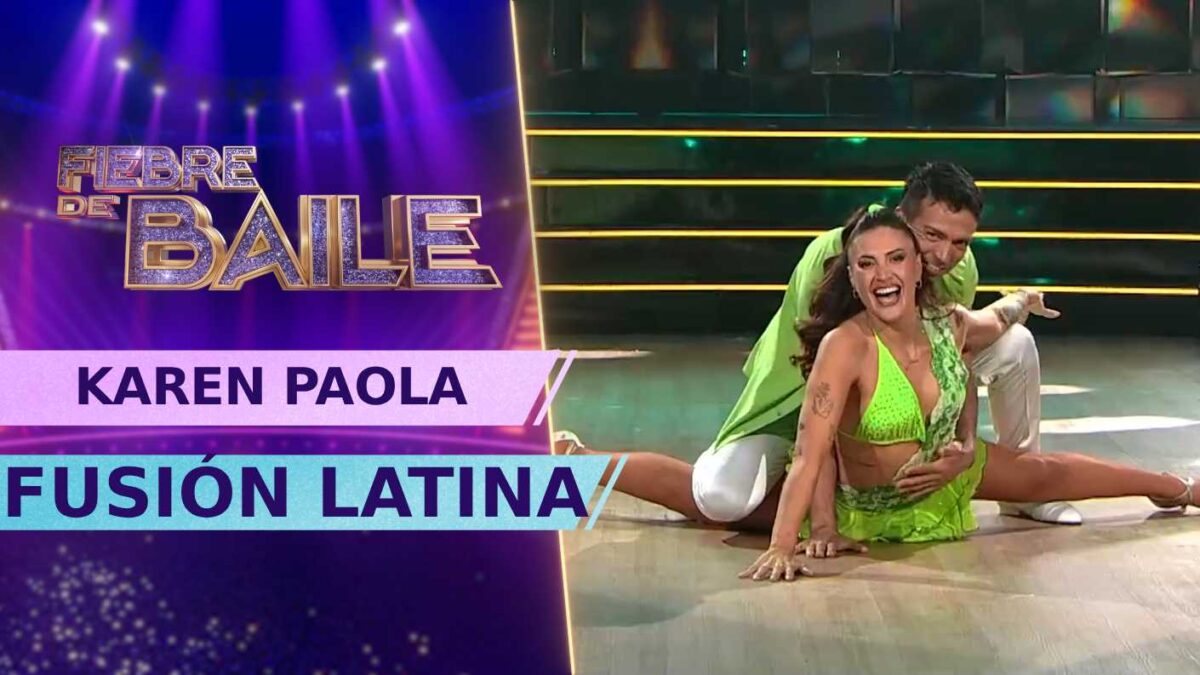 Con su alegría de siempre: Karen Paola contagió al público con su energía al ritmo de “Sopa de caracol”