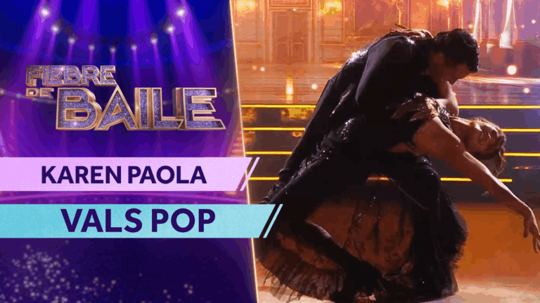 ¿Preparándose para el casamiento? Karen Paola llenó de elegancia con sensual baile de vals