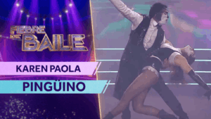 ¡Pingüinitos para toda la familia! Karen Paola enterneció con una linda performance que sacó aplausos