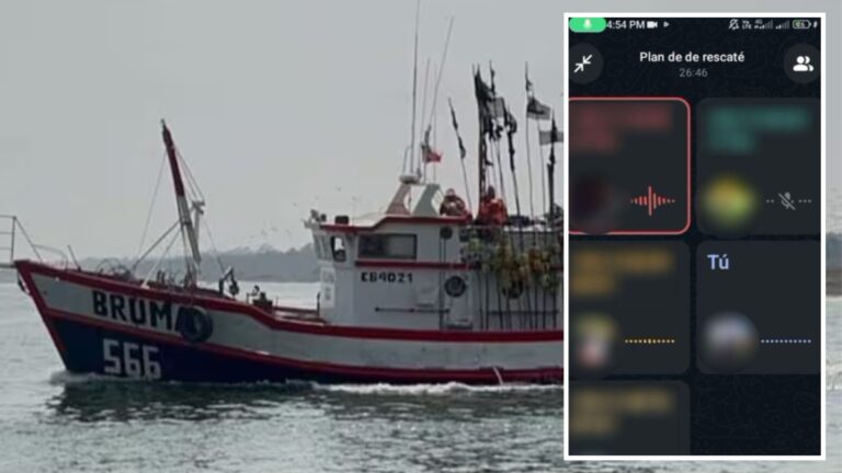 “Estaba visible”: Revelan registro inédito que probaría que lancha Bruma sí aparecía en el radar durante la búsqueda