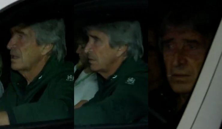 Tocando la bocina: Así se fue Manuel Pellegrini tras eliminación del Betis de la Europa League