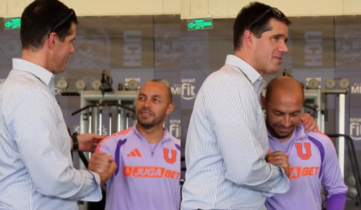 Marcelo Díaz despide a Michael Clark valorando su gestión en la U: 