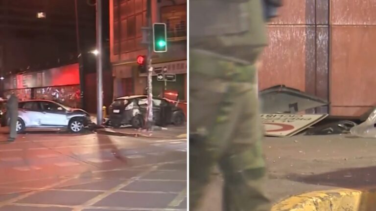 Confirman muerte de mujer que fue colisionada por un funcionario de Carabineros en Santiago Centro