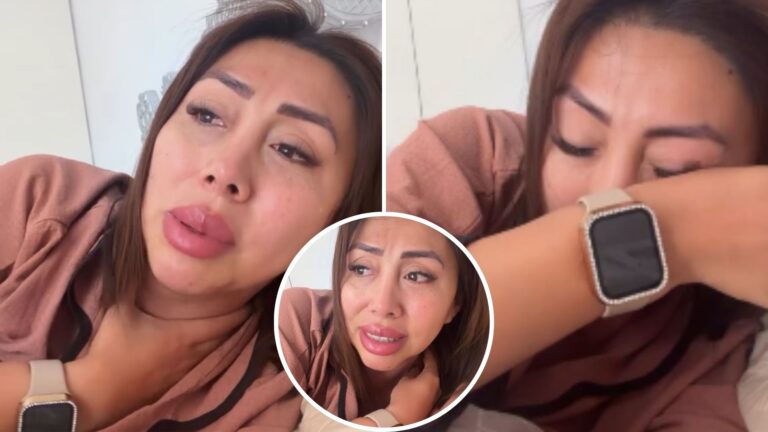 “Es muy poco tiempo”: Naya Fácil rompió en llanto tras sueño que vaticinaba su muerte