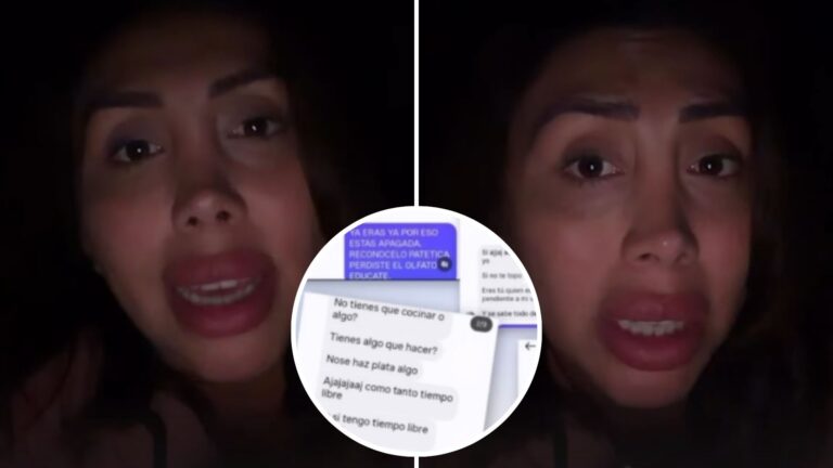 “Viene directamente de tu Instagram”: Naya Fácil desmintió polémica conversación y medio que la acusó contraatacó