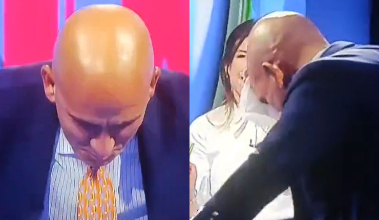 Ataque de furia: Paolo Di Canio pierde la razón y se pega cabezazos tras discusión en TV