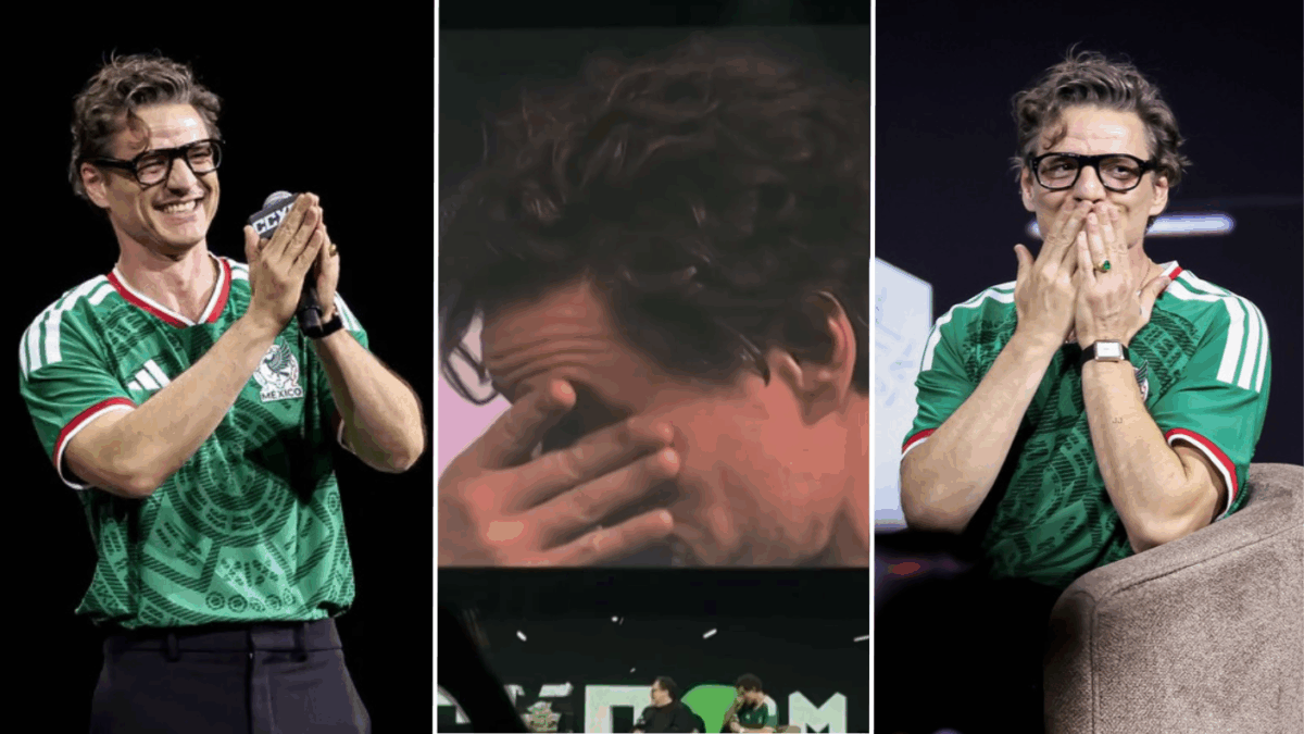 VIDEO | Pedro Pascal se emociona hasta las lágrimas en Comic Con de México: “Soy viejito”