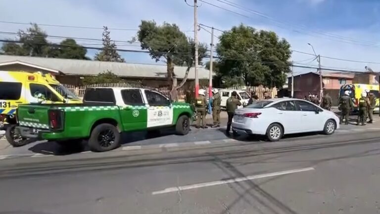 Balacera en Pudahuel: Un delincuente que robó camión fue abatido a disparos por Carabineros