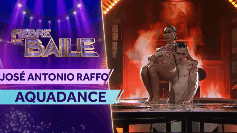 ¡Una épica performance! José Antonio Raffo causó impresión con dramático baile en el agua