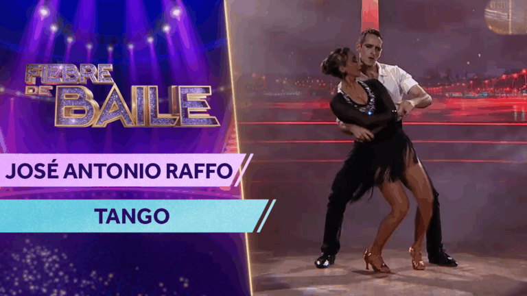Un bailarín hecho y derecho: José Antonio Raffo se lució con un intenso tango en Fiebre de Baile