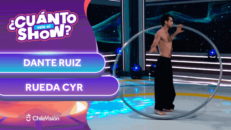 ¡Una disciplina nunca antes vista! Joven artista realizó impecables giros sobre una rueda Cyr