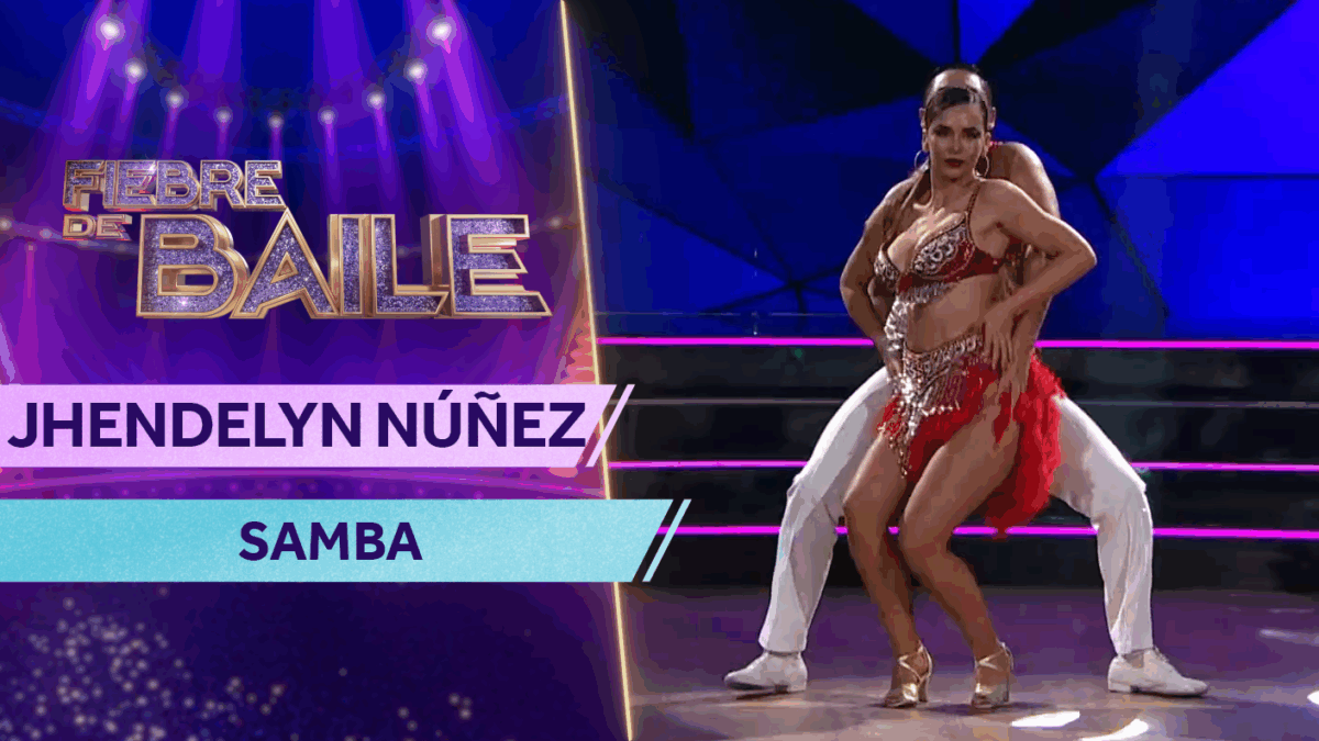 ¡Con la energía de la samba! La coreografía de Jhendelyn Núñez que encendió la pista de Fiebre de Baile