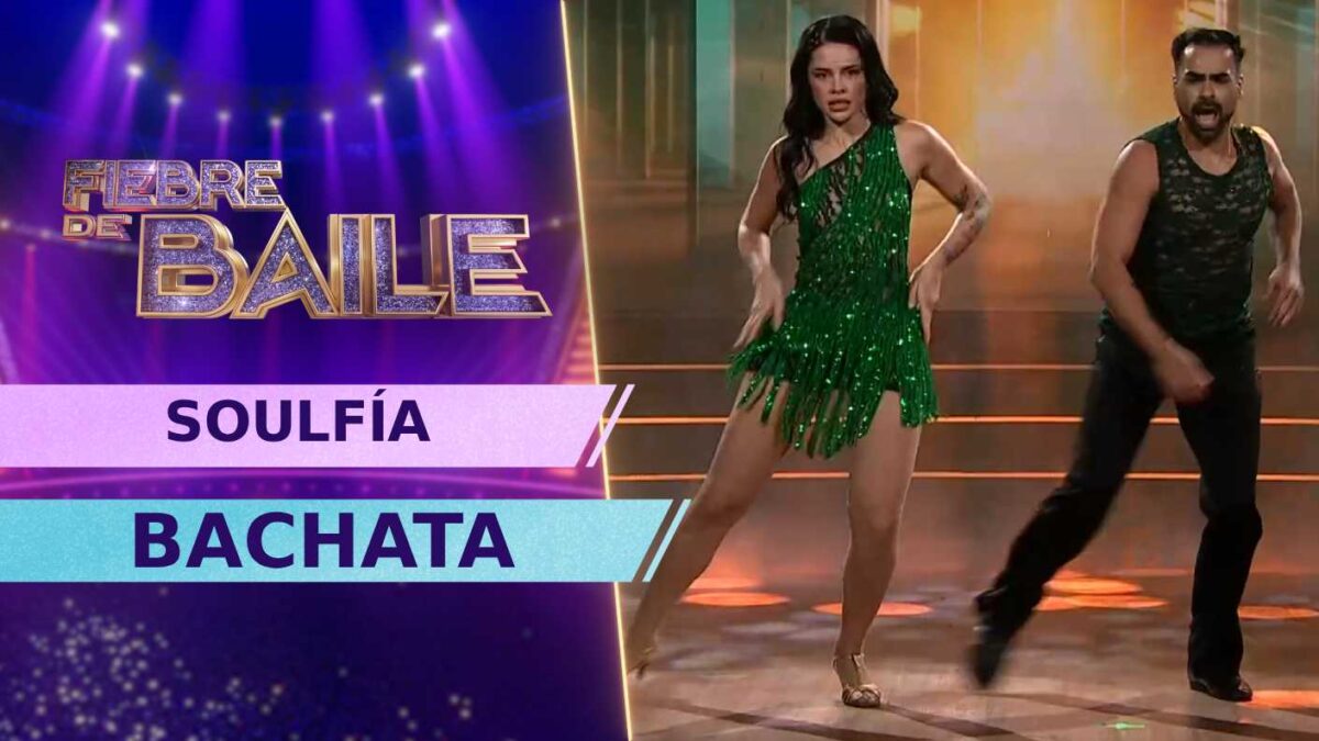 ¡Lo dio todo para salvarse de la eliminación! Soulfía deleitó al público de Fiebre de Baile con su bachata