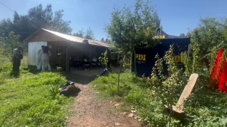 Adulto mayor fue asesinado a puñaladas en su antejardín en Talca: Lo encontraron sus propios familiares