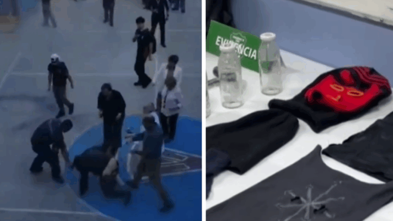 Estudiantes de 13 y 15 años fueron sorprendidos con acelerantes y bengalas en el Liceo Lastarria