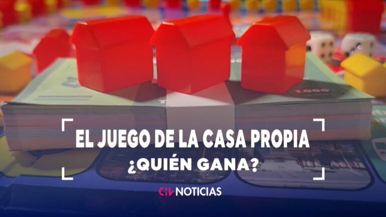 El juego de la casa propia: Chilenos compran su vivienda recién a los 48 años