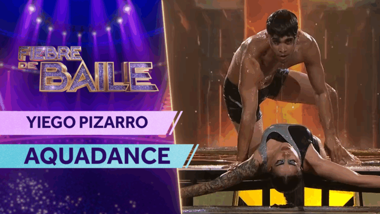 Un debut de oro: Yiego Venegas deslumbró el aquadance con su intensa coreografía de Hozier