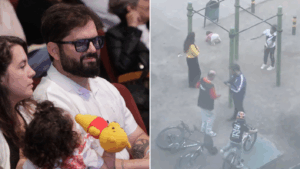 Paseo familiar de ex pdte. Boric es viral en redes: Usuarios compartieron inéditas anécdotas con él