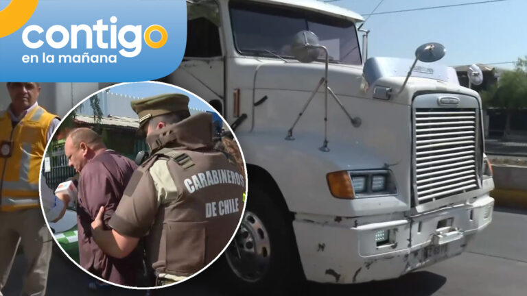 Camión trató de darse a la fuga para evitar fiscalización: Conductor no tenía licencia