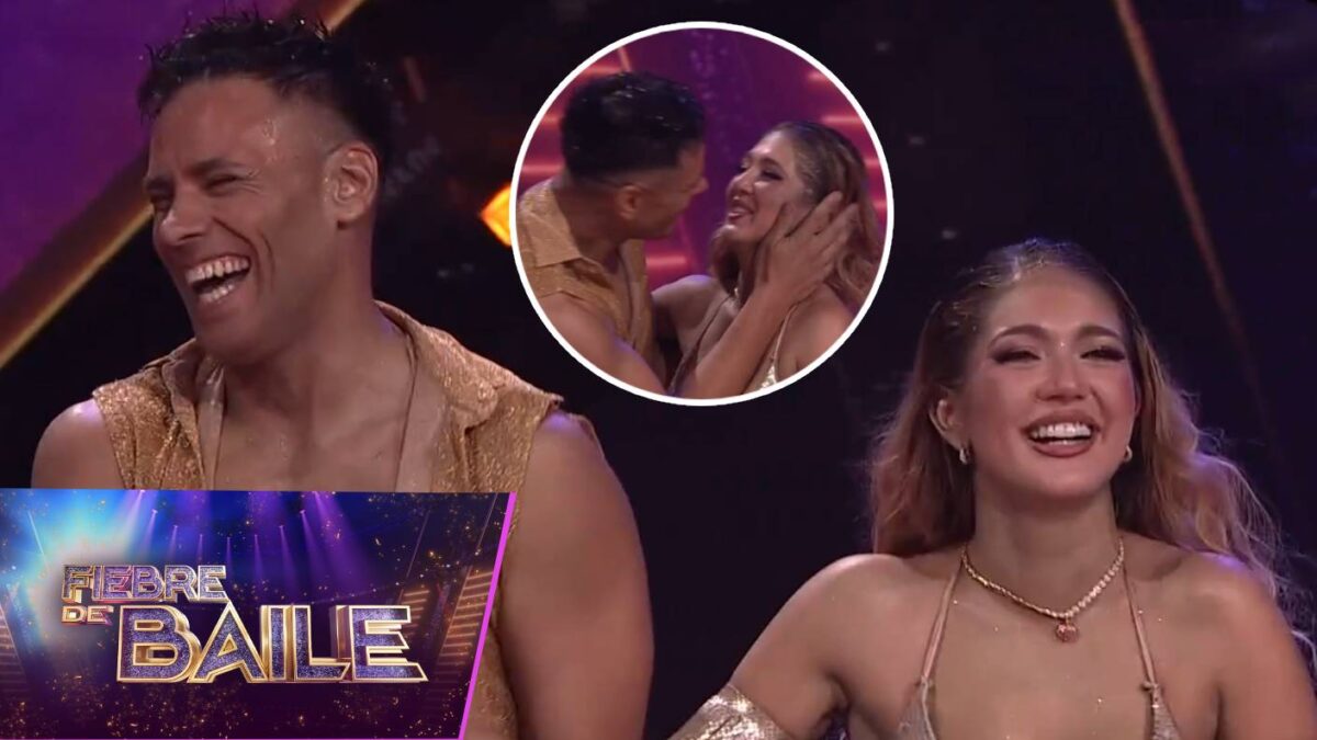 ¿Por la emoción del momento? Claudio Valdivia y Disley Ramos protagonizaron un casi beso en Fiebre de Baile