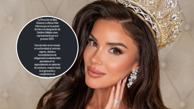 Destituyen a Catalina Vallejos de Miss Universo Chile por 