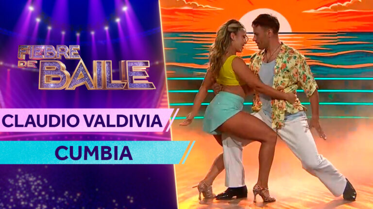 ¡Volvió con todo! Claudio Valdivia prendió al público con una cumbia en su retorno a Fiebre de Baile 2