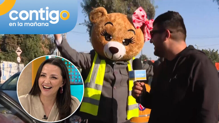 Reparte abrazos en vez de multas: Corpóreo se tomó la fiscalización vehicular en Renca