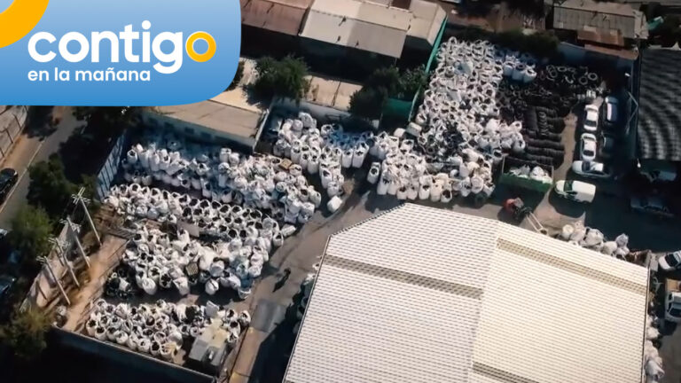 Entre ratones y ruidos molestos: Vecinos de Cerrillos denuncian acumulación de toneladas de neumáticos