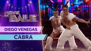 ¡Llegó la cabra! Diego Venegas mostró su lado salvaje con impactante y enérgica performance