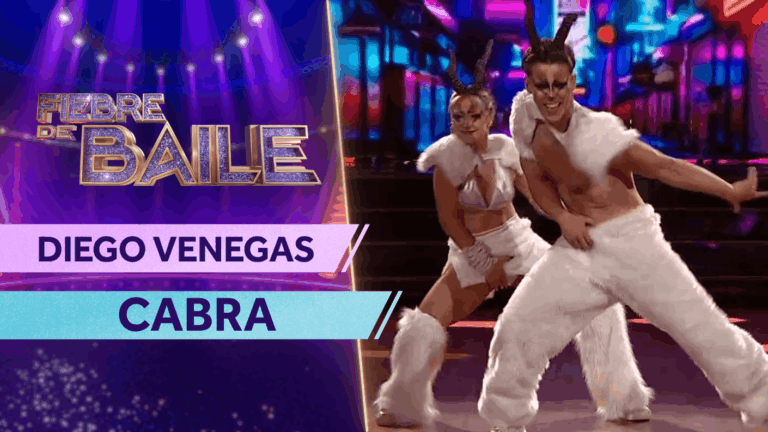 ¡Llegó la cabra! Diego Venegas mostró su lado salvaje con impactante y enérgica performance