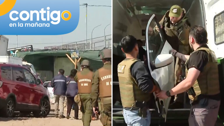 Encuentran 100 vehículos en terreno que estaría tomado en Cerrillos: Funcionaba como desarmaduría