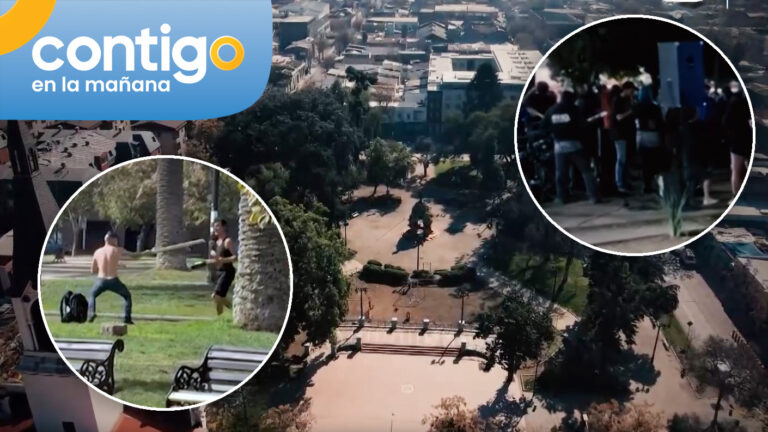 Escándalos en plaza Brasil: Peleas, fiestas clandestinas y consumo de drogas atormentan a vecinos del sector