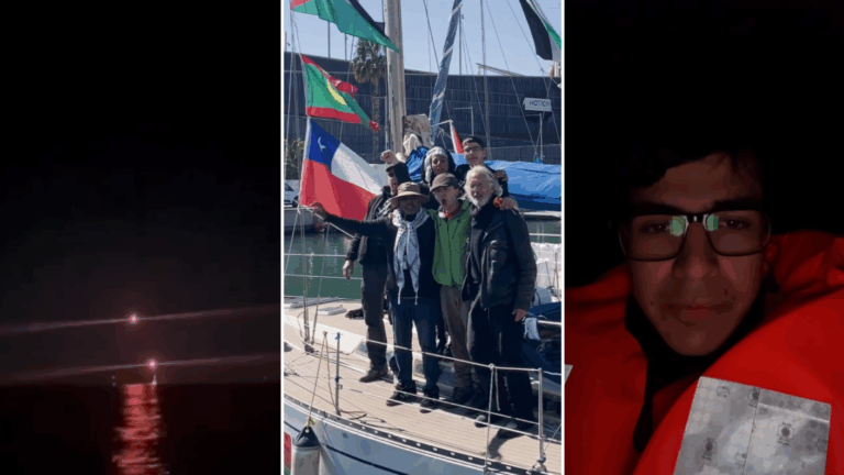 Flotilla con chilenos rumbo a Gaza reporta barcos interceptados por Israel y una compatriota desaparecida
