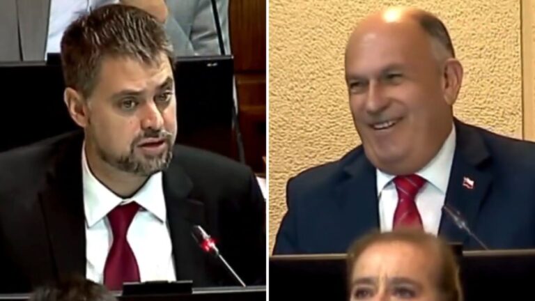 Polémica en el Congreso: Bobadilla pidió viaje 