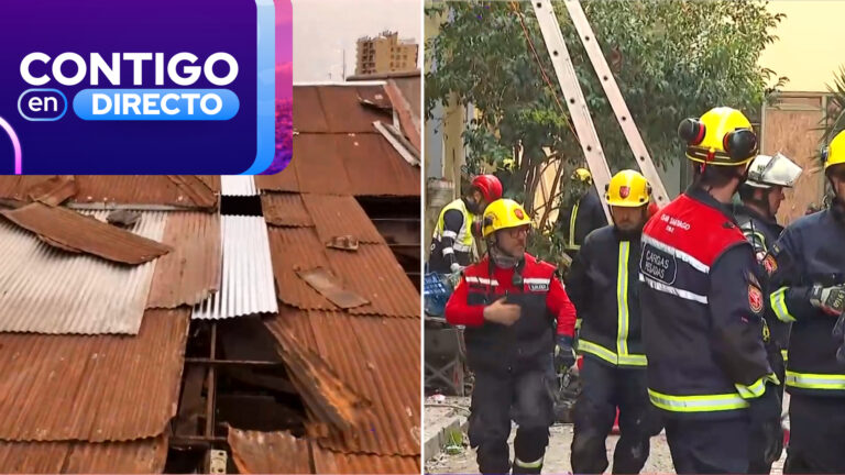 Encuentran cuerpo entre los escombros de cité afectado por incendio en Santiago Centro