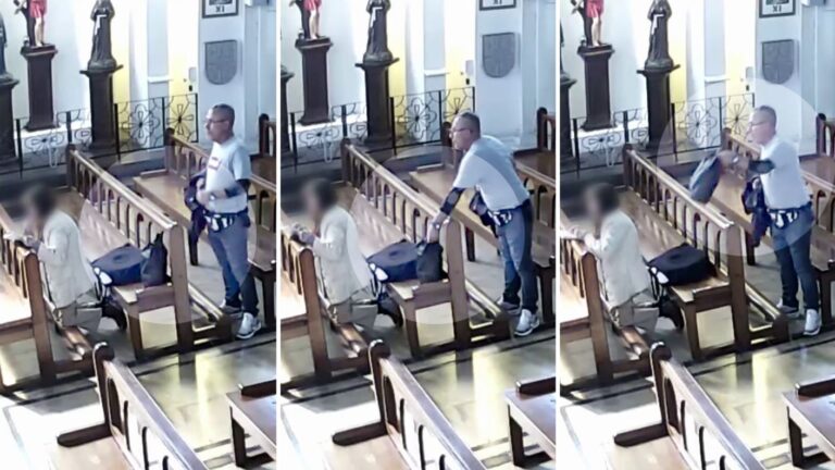 VIDEO | Adulta mayor sufrió descarado robo en parroquia de Concepción: 