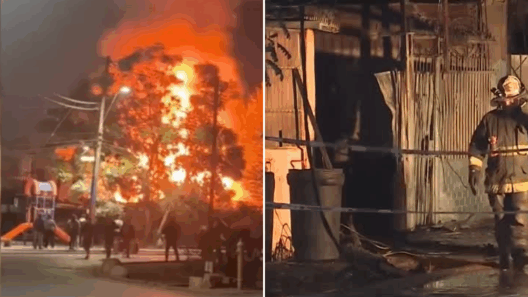 Adulta mayor fallece en incendio de su casa en Recoleta: Investigan carácter intencional