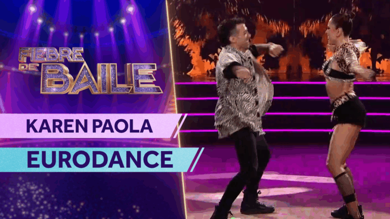 ¡Con un clásico de los 2000'! Karen Paola se la jugó con osado baile para ser la mejor de la semana