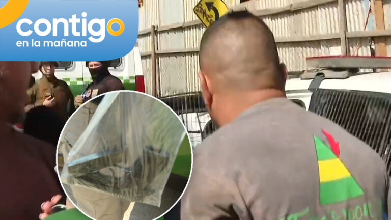 Con las manos en la masa: Detienen a sujeto que arreglaba vehículo robado en terreno tomado en Cerrillos