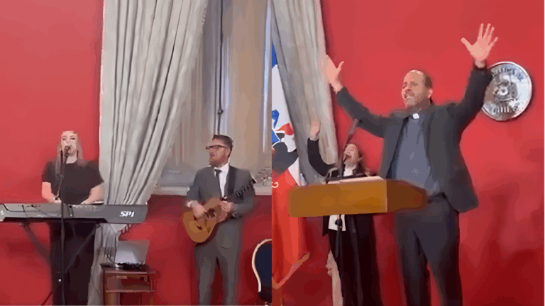 VIDEO | De martes a viernes: Así son las misas en La Moneda tras arribo del pdte. Kast