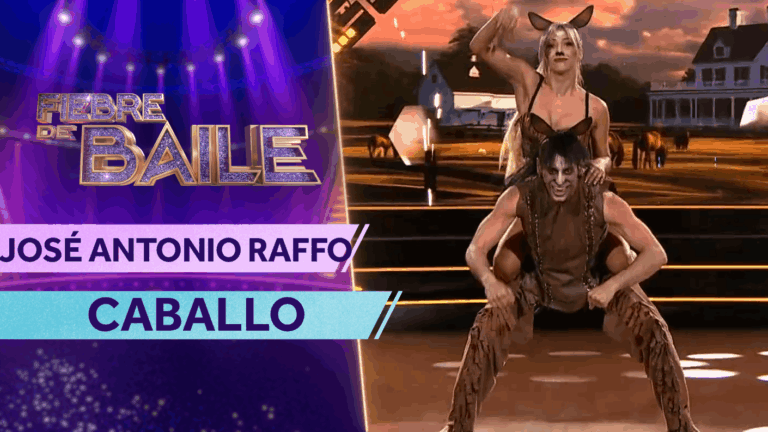 “Un Caballito de Palo” muy tierno: José Antonio Raffo se la jugó con entretenida performance animal